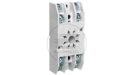 Gniazdo wtykowe do przekaźnika R15 2P szare GZ8 592012