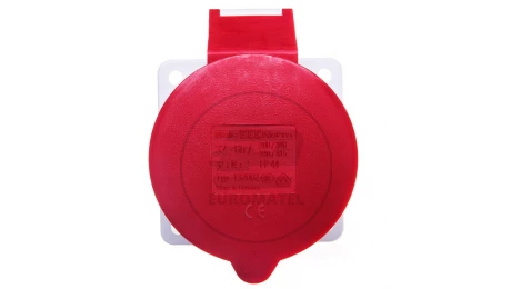 Gniazdo tablicowe 32A 5P 400V 6h IP44 proste Quick-Connect 132002
