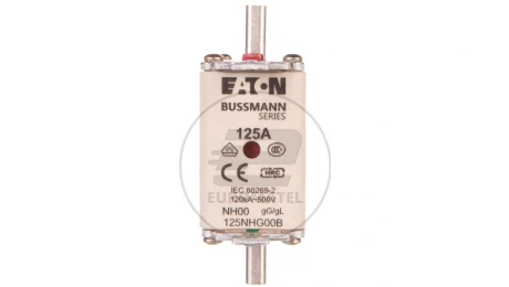 Wkładka bezpiecznikowa NH00 125A gL/gG 500V 125NHG00B