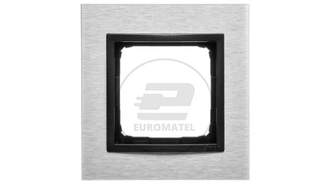 Simon 54 Nature Ramka pojedyncza metal INOX YANG DRN1/76