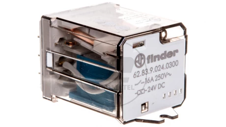Przekaźnik miniaturowy 3Z 16A 24V DC na panel Faston 250 62.83.9.024.0300