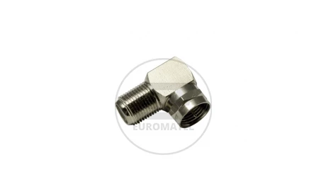 Adapter katowy wtyczki antenowe TV/SAT F 7mm FC020