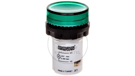 Lampka sygnalizacyjna 24V zielona T0-MBSD024Y