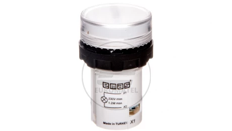 Lampka sygnalizacyjna 230V biała T0-MBSD220B