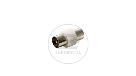 Wtyczka antenowa podwójna TV IEC IP09 /100szt./