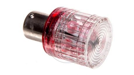 Dioda LED Ba15s 220V AC czerwona do kolumn sygnalizacyjnych T0-IKML220K