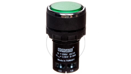 Przycisk sterowniczy monoblok zielony T0-MB100DY