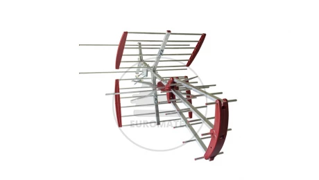 Antena DVB-T VHF/UHF kierunkowa 32 elementy 8/16dB, symetryzator, filtr LTE HN63