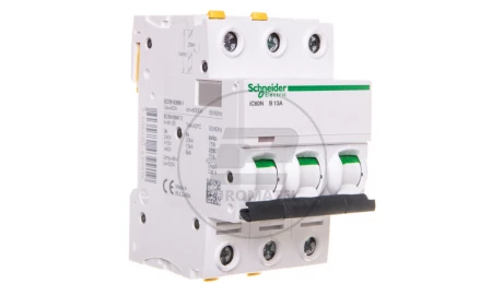 Wyłącznik nadprądowy 3P B 13A 6kA AC iC60N-B13-3 A9F03313