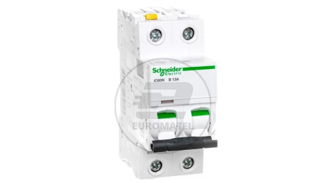 Wyłącznik nadprądowy 2P B 13A 6kA AC iC60N-B13-2 A9F03213