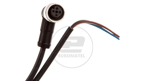 Przewód przyłączeniowy 10m z gniazdem kątowym 4P FIELDBUS M12 S/A AB-C4-10,0PUR-M12FA 22260341