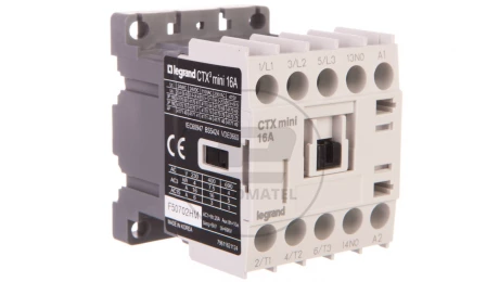 Stycznik mocy 3P 16A 230V AC 0Z 1R CTX3 MINI 417066
