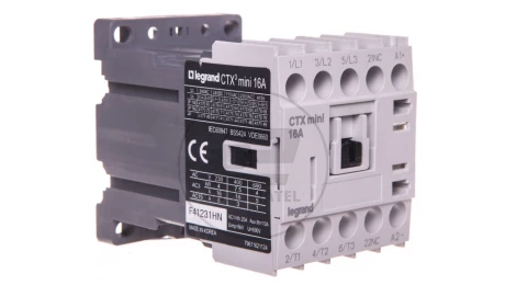 Stycznik mocy 16A 3P 24V DC 0Z 1R CTX3 MINI 417071