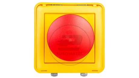 PLEXO55 Wyłącznik awaryjny 3A-250V szary/żółty 069547