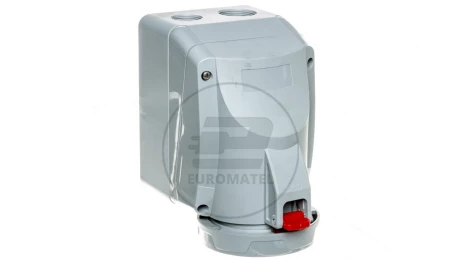 Gniazdo stałe 5P 32A 400V czerwone IP67 P17 TEMPRA PRO 555459