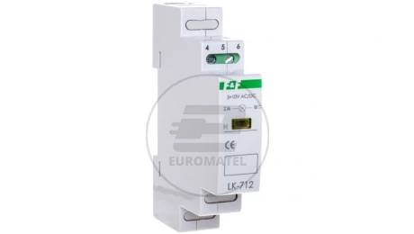 Lampka modułowa 1-fazowa żółta 5-10V AC/DC LK-712Y-5-10V