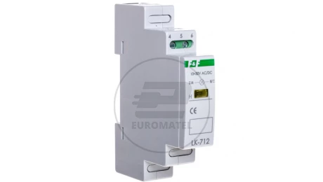 Lampka modułowa 1-fazowa żółta 10-30V AC/DC LK-712Y-10-30V