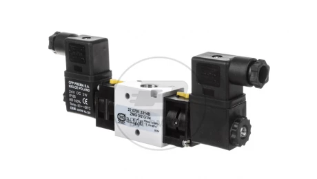 Zawór rozdzielający 24V DC 1MPa ZMG 3/2 bistabilnie G1/4 22.0701.3214B