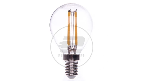 Żarówka LED 4W E14 G45 400lm 3000K GLOBE FILAMENT Z74230
