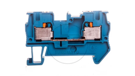 Listwa zaciskowa przepustowa 2-przewodowa 0,2-6mm2 niebieska PT 4 BU 3211760 /50szt./