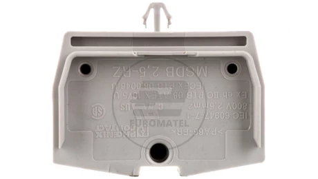 Złączka przelotowa 2,5mm2 szara MSDB 2,5-RZ 3244339 /50szt./