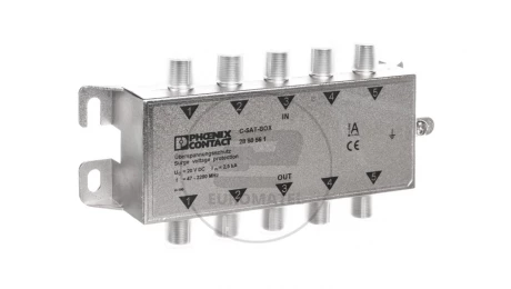 Ochronnik przeciwprzepięciowy dla rozdzielacza antenowego C 5P 2,5kV C-SAT-BOX 2880561