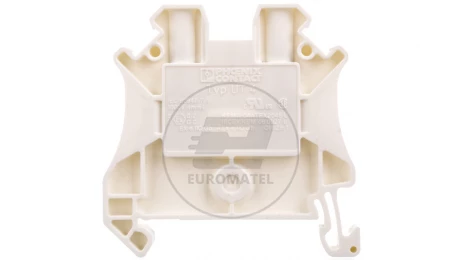 Listwa zaciskowa 2-przewodowa 0,14-6mm2 biała UT 4 WH 3045130
