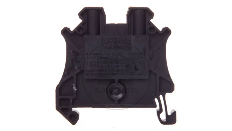 Złączka szynowa 2-przewodowa 0,14-4mm2 czarna UT 2,5 BK 3045088