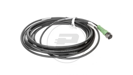 Kabel czujnika 3-piny gniazdo proste M12 wolny koniec 5m SAC3P5PUR/M12FS 1683510