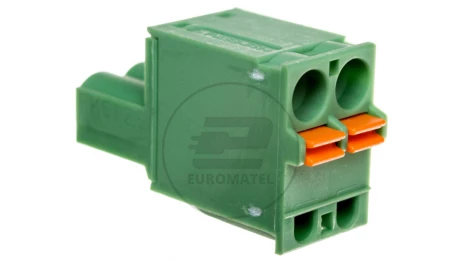 Złączka wtykowa do płytek drukowanych 0,2-2,5mm2 zielona FKCT 2,5/ 2-ST-5,08 1902110