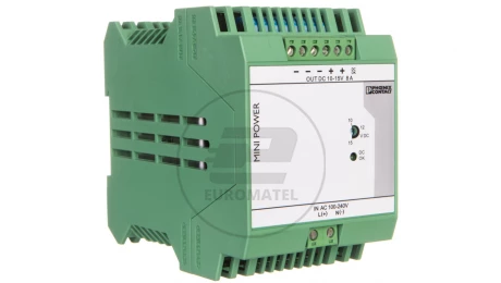 Zasilacz impulsowy 100-240V AC/10-15V DC 96W 8A (modułowy) MINI-PS-100-240AC/10-15DC/8 2866297
