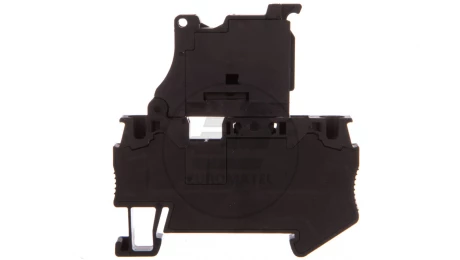 Złączka szynowa z bezpiecznikiem 5x20 2-przewodowa 0,08-6mm2 czarna ST 4-hesiled 24 (5x20) 3036547
