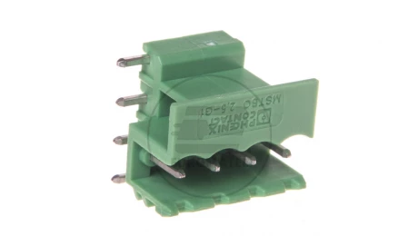 Gniazdo pinowe 4P 320V 12A zielone MSTBO 2,5/ 4-G1R 1861073 /50szt./