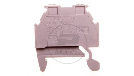 Listwa zaciskowa przepustowa 2-przewodowa 0,2-6mm2 niebieska MT 1,5 3100305