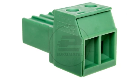 Wtyk śrubowy do płytek drukowanych 2P zielony PC 4/ 2-ST-7,62 1804904 /50szt./