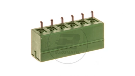 Gniazdo wtykowe 6P 160V 8A zielone MCV 1,5/ 6-G-3,81 1803468