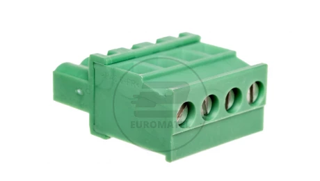 Wtyk śrubowy do płytek drukowanych 4P zielony MVSTBW 2,5/ 4-ST-5,08 1792773 /100szt./