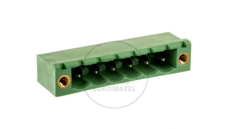 Gniazdo pinowe 6P 320V 8A zielone MSTBV 2,5/ 6-GF-5,08 1777112 /100szt./