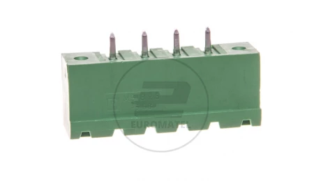 Gniazdo pinowe 4P 320V 8A zielone MSTBV 2,5/ 4-GF-5,08 1777099