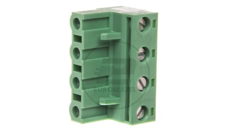 Wtyk śrubowy do płytek drukowanych 4P 12A 630V zielony GMSTB 2,5/ 4-ST 1766903 /50szt./