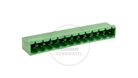 Gniazdo pinowe 12P 320V 12A zielone MSTBVA 2,5/12-G 1755600 /50szt./
