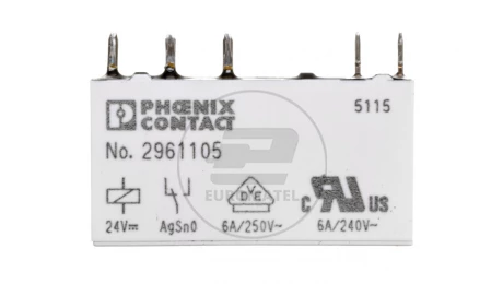 Przekaźnik przemysłowy 1P 24V DC REL-MR- 24DC/21 2961105