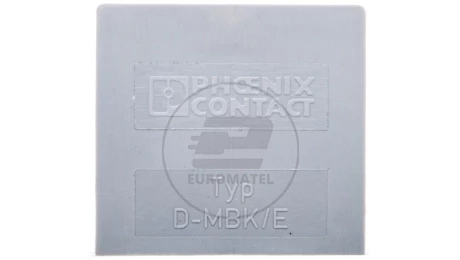 Pokrywa zamykająca szara D-MBK/E 1415021 /50szt./