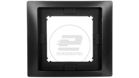 Simon Basic Neos Ramka pojedyncza IP44 grafit matowy BMRC1B/28
