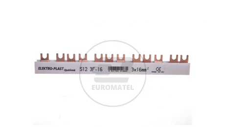 Szyna łączeniowa 3P 80A 16mm2 widełkowa (12mod.)3F S12 3F-10 45.321