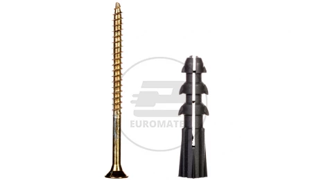 Kołek rozporowy z wkrętem &lt;krzyżowym&gt; KR fi8 4x60 22.009 /200 szt./