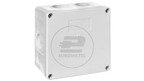 Puszka odgałęźna 5-torowa 4mm2 4 dławice IP44 5231-627