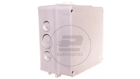 Puszka odgałęźna 5-torowa 25mm2 2 dławice IP20 5273-200