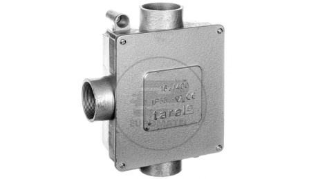 Puszka odgałęźna metalowa 5-torowa 16mm2 3 wejścia IP55 068-V
