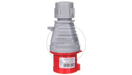 Wtyczka izolacyjna przenośna 16A 400V 4P IP44 /szybkozłączne/ 3627-326